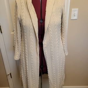 Cable Knit Duster